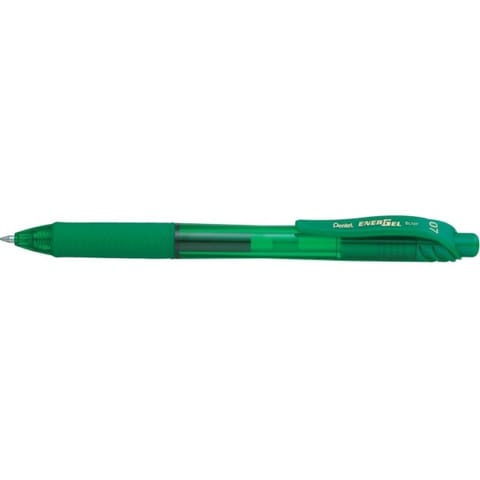 ⁨Pióro kulkowe Pentel EnerGel BL107, ZIELONY⁩ w sklepie Wasserman.eu