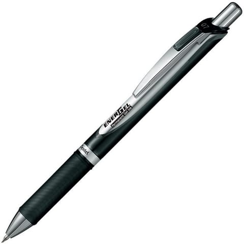 ⁨CIENKOPIS PENTEL ENERGEL BL77PW, CZARNY⁩ w sklepie Wasserman.eu