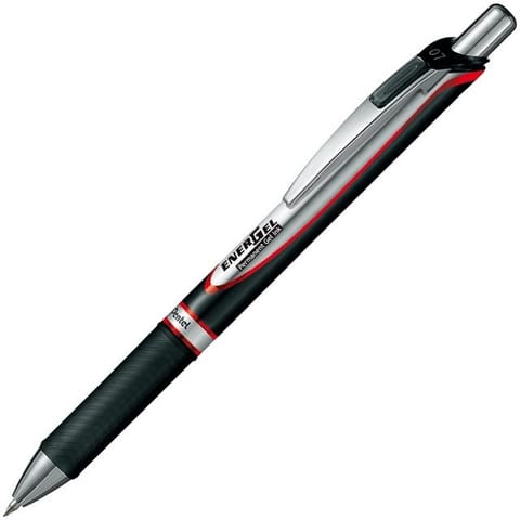 ⁨CIENKOPIS PENTEL ENERGEL BL77PW, CZERWONY⁩ w sklepie Wasserman.eu