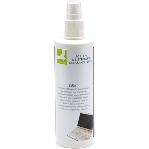 ⁨Płyn do ekranów Q-Connect 250ml⁩ w sklepie Wasserman.eu