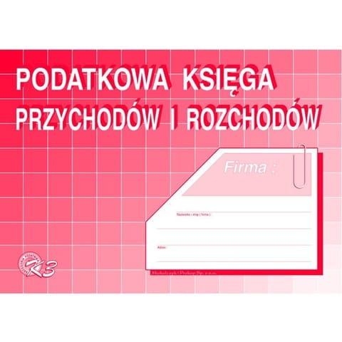 ⁨K-3U Tax revenue and expense ledger A5 offset MICHALCZYKiPROKOP⁩ at Wasserman.eu