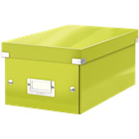 ⁨Pudełko Leitz Click&Store Wow 206x147x352mm żółte⁩ w sklepie Wasserman.eu