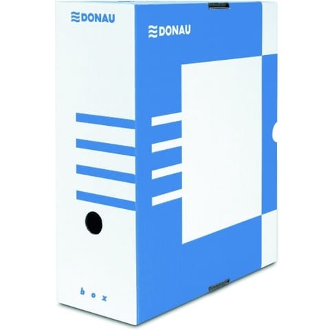⁨Pudło do archiwizacji Donau A4/120mm niebieskie⁩ w sklepie Wasserman.eu