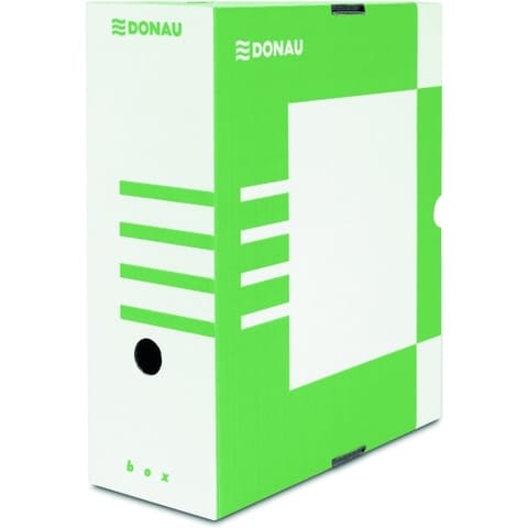 ⁨Pudło do archiwizacji Donau A4/120mm zielone⁩ w sklepie Wasserman.eu