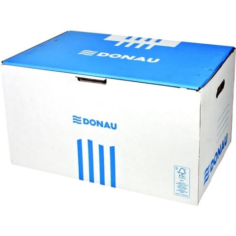 ⁨Pudło do archiwizacji Donau 360x555x315mm niebieskie⁩ w sklepie Wasserman.eu