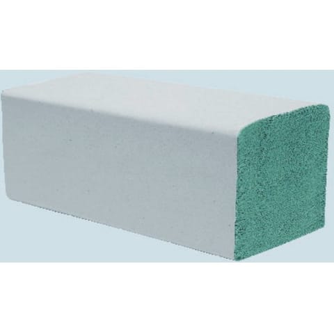 ⁨Ręczniki składane Office Products ZZ 1w makulatura zielone (20x200)⁩ w sklepie Wasserman.eu