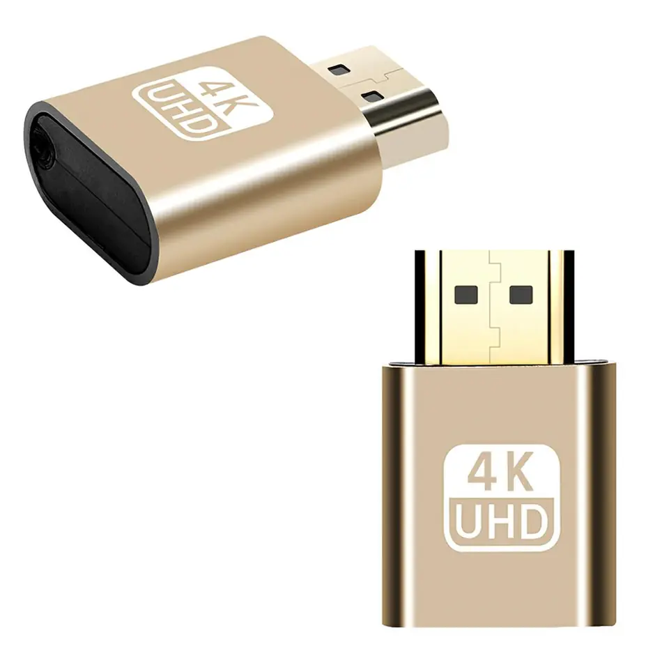 AK53C Adapter hdmi emulator monitoragold w sklepie Wasserman.eu