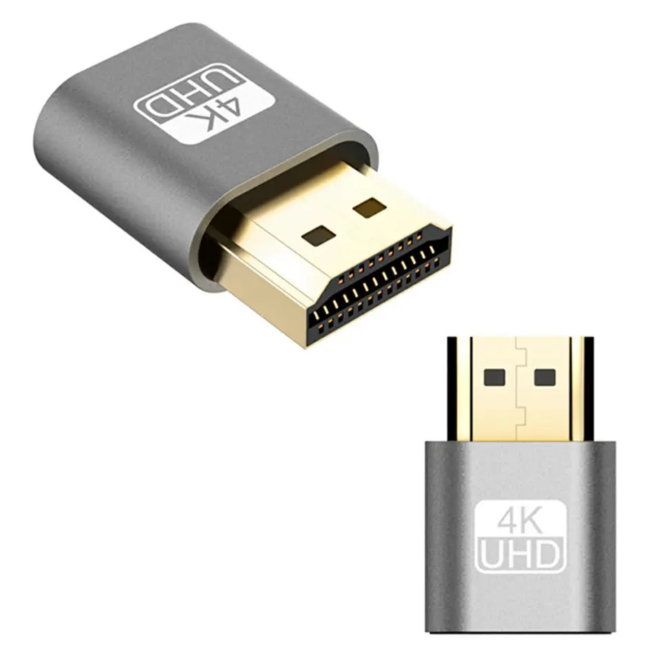 AK53D Adapter hdmi emulator monitor grey w sklepie Wasserman.eu