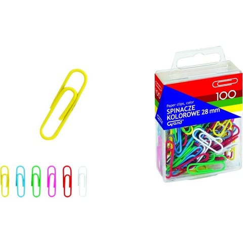 ⁨SPINACZE GRAND 28mm KOLOROWE (100)⁩ w sklepie Wasserman.eu