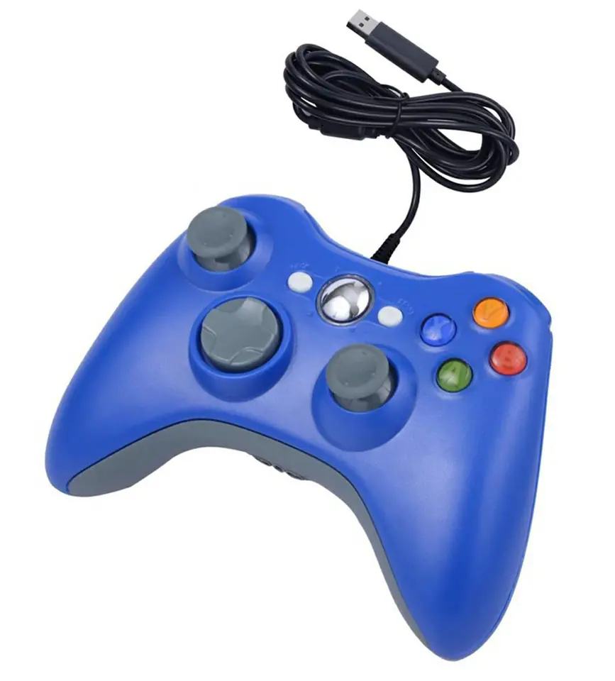 ⁨KX13B Pad pc dual shock xbox style blue⁩ at Wasserman.eu