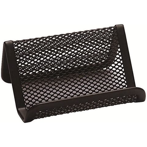 ⁨Stojak na wizytówki Q-Connect metalowy czarny⁩ w sklepie Wasserman.eu