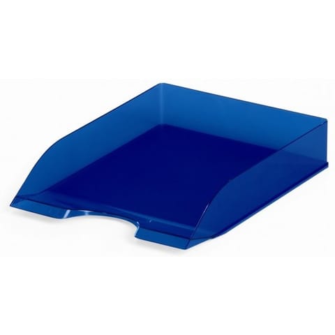 PÓŁKA NA DOKUMENTY W TRANSPARENTNYCH KOLORACH DURABLE, NIEBIESKI TRANSPARENTNY w sklepie Wasserman.eu