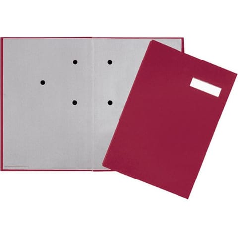 ⁨Signature folder 20-piece red PP 2419211 DURABLE⁩ at Wasserman.eu