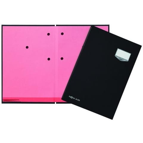 ⁨TECZKA DO PODPISU PAGNA 20 PRZEKŁADEK CZARNA⁩ w sklepie Wasserman.eu