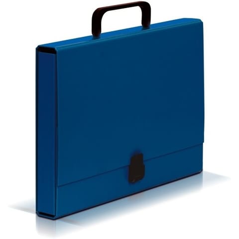 ⁨Briefcase with handle CLASSIC 304/03 blue VAUPE⁩ at Wasserman.eu