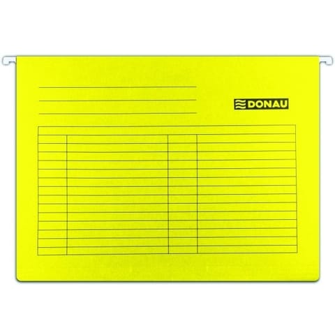 ⁨Teczka zawieszana Donau A4 żółta (5)⁩ w sklepie Wasserman.eu