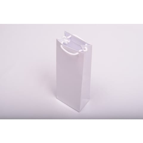 ⁨TOREBKA OZDOBNA 12x8x35cm BIAŁA⁩ w sklepie Wasserman.eu