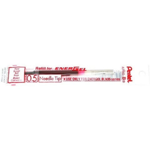 ⁨WKŁAD ŻELOWY PENTEL ENERGEL LRN5 CZERWONY⁩ w sklepie Wasserman.eu