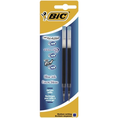 ⁨WKŁAD DO PIÓRA BIC ATLANTIS PREMIUM GEL TRIUMPH 537RT ECOLUTION REACTION, CZARNY⁩ w sklepie Wasserman.eu