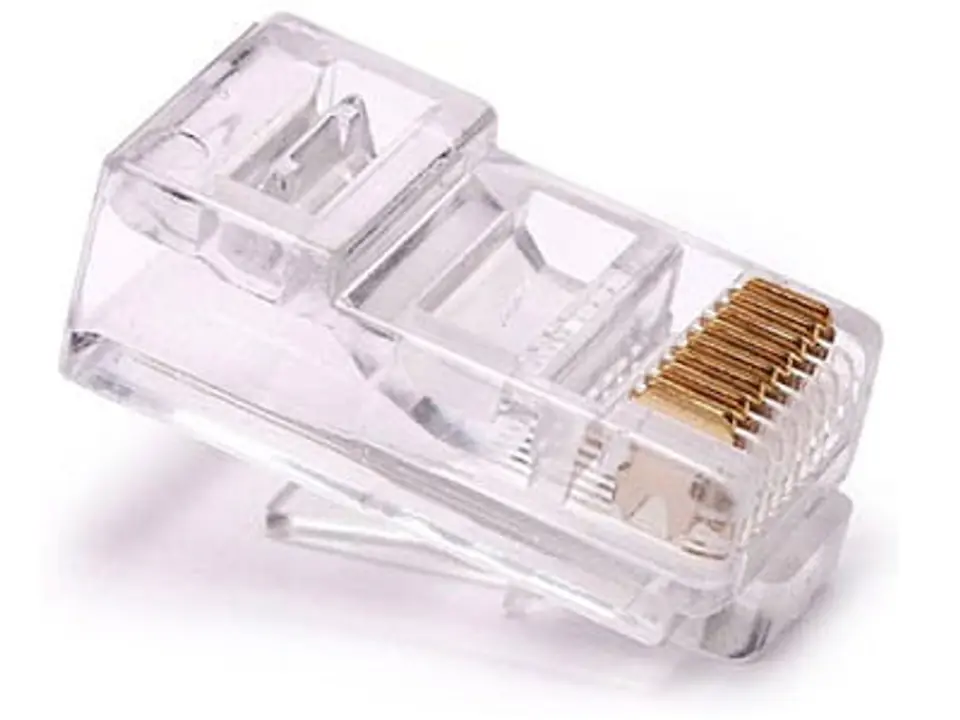 ⁨RJ45 connector⁩ at Wasserman.eu