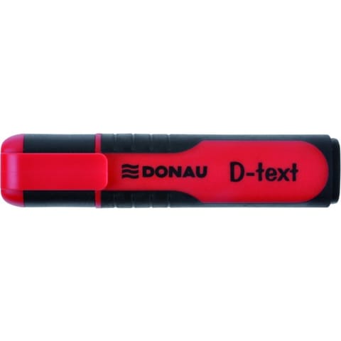 ⁨Zakreślacz Donau D-Text czerwony⁩ w sklepie Wasserman.eu