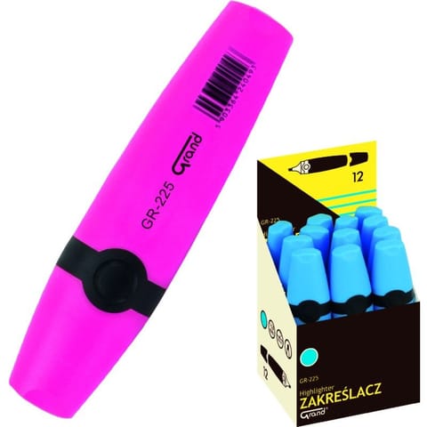 ⁨ZAKREŚLACZ GRAND GR-225 RÓŻOWY⁩ w sklepie Wasserman.eu