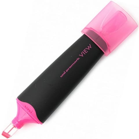 ⁨ZAKREŚLACZ UNI USP-200 PROMARK VIEW RÓŻOWY⁩ w sklepie Wasserman.eu