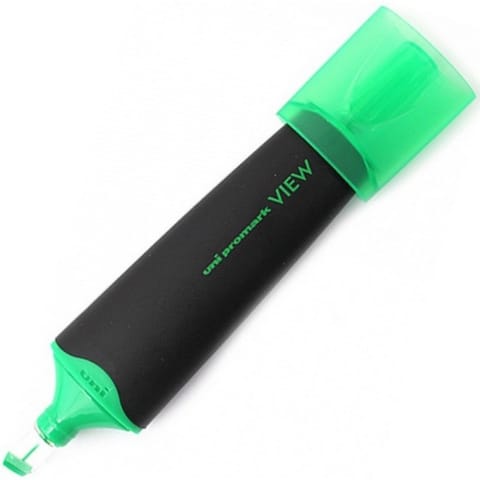 ⁨ZAKREŚLACZ UNI USP-200 PROMARK VIEW ZIELONY⁩ w sklepie Wasserman.eu