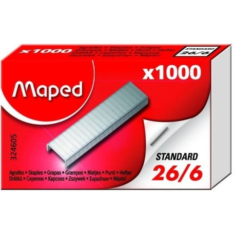 ⁨ZSZYWKI MAPED 26/6 (1000)⁩ w sklepie Wasserman.eu