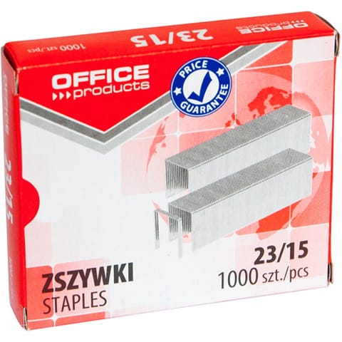 ⁨Zszywki Office Products 23/15 (1000)⁩ w sklepie Wasserman.eu