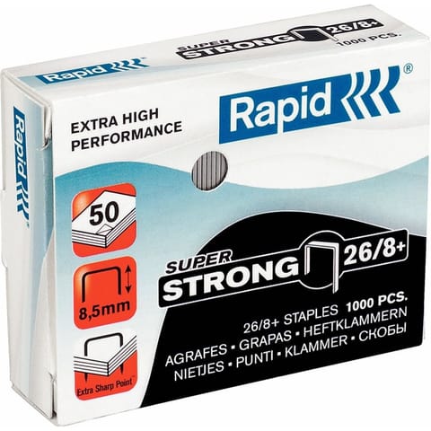 ⁨ZSZYWKI RAPID SUPER STRONG 26/8+ 1000 SZT⁩ w sklepie Wasserman.eu