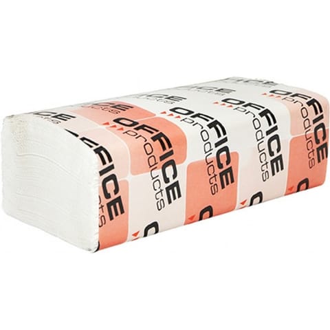 ⁨Ręczniki składane Office Products ZZ 2w celuloza białe (20x150)⁩ w sklepie Wasserman.eu