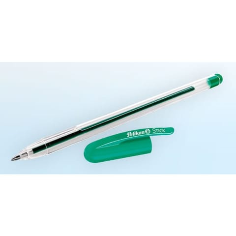⁨DŁUGOPIS PELIKAN STICK K86 ZIELONY⁩ w sklepie Wasserman.eu