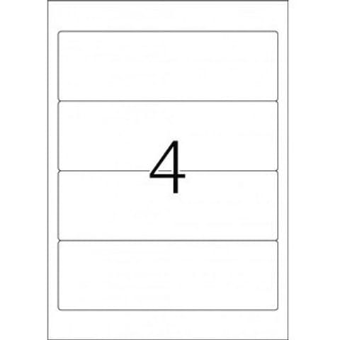 ⁨ETYKIETY A4 IGEPA 190*61,0mm BIAŁE (100)⁩ w sklepie Wasserman.eu