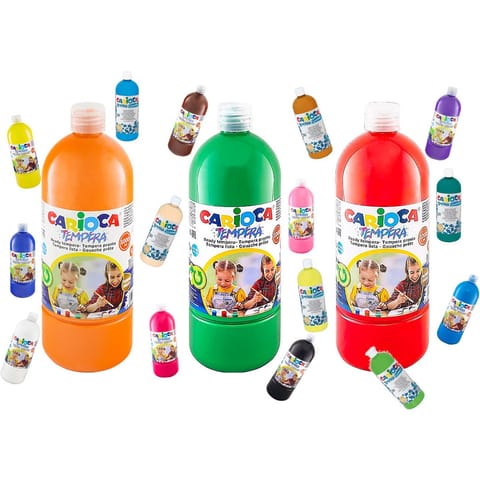 ⁨Paint TEMPERA pink CARIOCA 1000ml 170-2303⁩ at Wasserman.eu