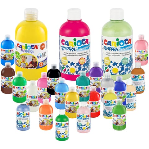 ⁨Farba tempera Carioca 500ml biała, BIAŁY⁩ w sklepie Wasserman.eu