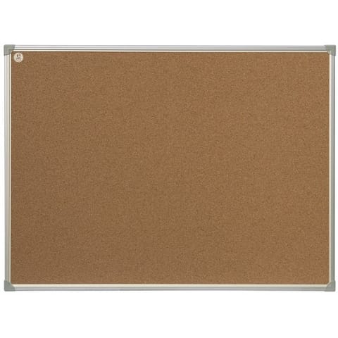 ⁨TABLICA KORKOWA RAMA ALUMINIOWA 40*30 CM⁩ w sklepie Wasserman.eu