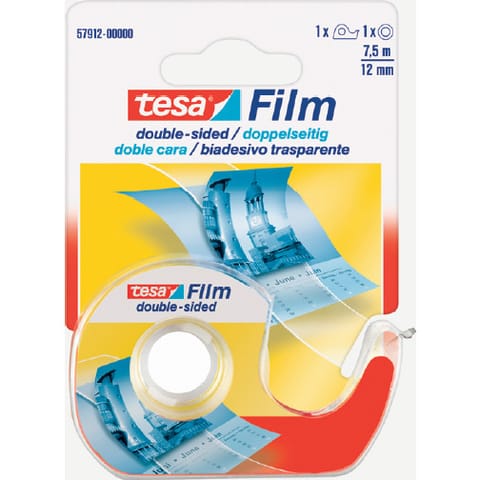 ⁨TAŚMA DWUSTRONNA TESA 12mm*7,5m + PODAJNIK⁩ w sklepie Wasserman.eu