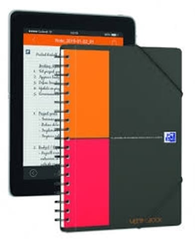 ⁨KOŁONOTATNIK OXFORD MEETINGBOOK B5/80K KRATKA⁩ w sklepie Wasserman.eu