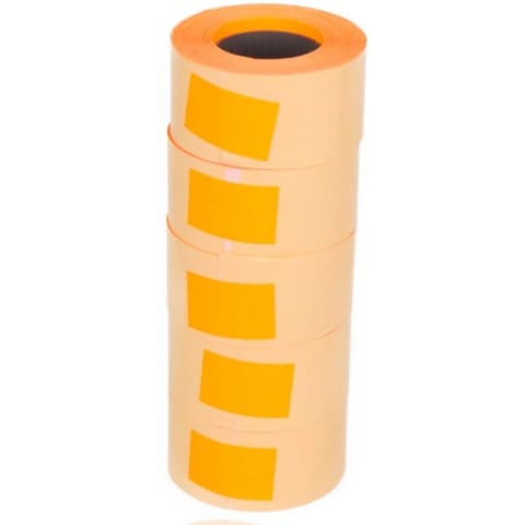⁨Etykiety do metkownic Emerson 26x16mm pomarańczowe (5)⁩ w sklepie Wasserman.eu