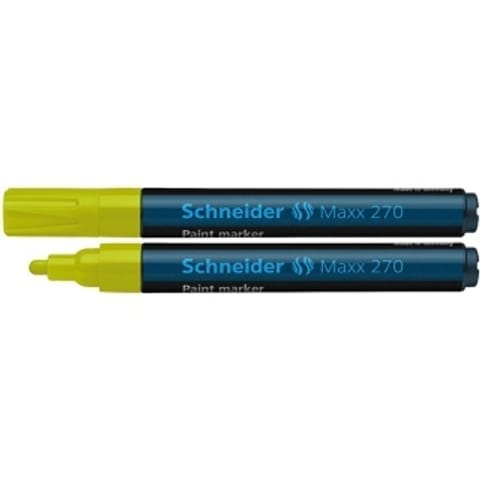 ⁨Marker olejowy Schneider Maxx 270 żółty⁩ w sklepie Wasserman.eu
