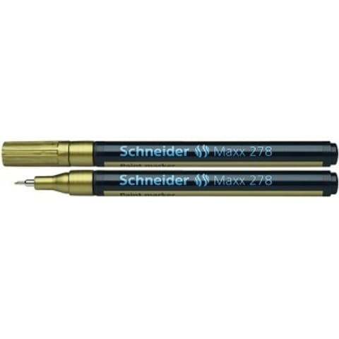 ⁨Marker olejowy Schneider Maxx 278 złoty⁩ w sklepie Wasserman.eu