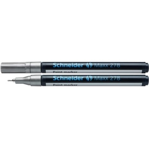 ⁨Marker olejowy Schneider Maxx 278 srebrny⁩ w sklepie Wasserman.eu