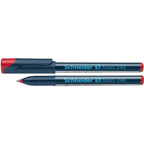 ⁨MARKER DO PŁYT SCHNEIDER MAXX 244 M, CZERWONY⁩ w sklepie Wasserman.eu