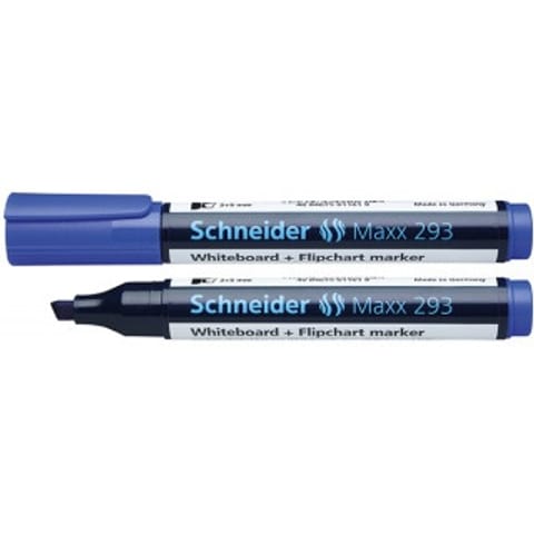 ⁨Marker do tablic Schneider Maxx 293 niebieski⁩ w sklepie Wasserman.eu
