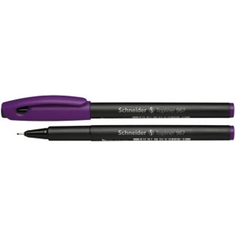 ⁨Cienkopis Schneider Topliner 967 0.4mm fioletowy⁩ w sklepie Wasserman.eu