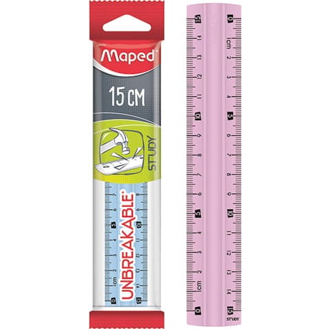 ⁨LINIJKA MAPED STUDY 15cm⁩ w sklepie Wasserman.eu