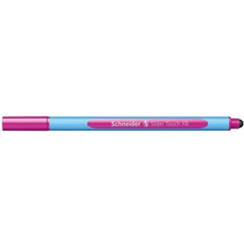 ⁨Długopis Schneider Slider Touch XB różowy⁩ w sklepie Wasserman.eu