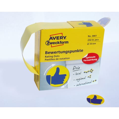 ⁨KÓŁKA AVERY śr.19mm "Kciuk" (250)⁩ w sklepie Wasserman.eu