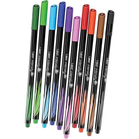 ⁨Cienkopis BiC Intensity Fine 0.4mm jasnozielony⁩ w sklepie Wasserman.eu
